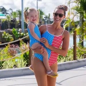 NWT Chubbies Nifty Fifty one piece swimsuit